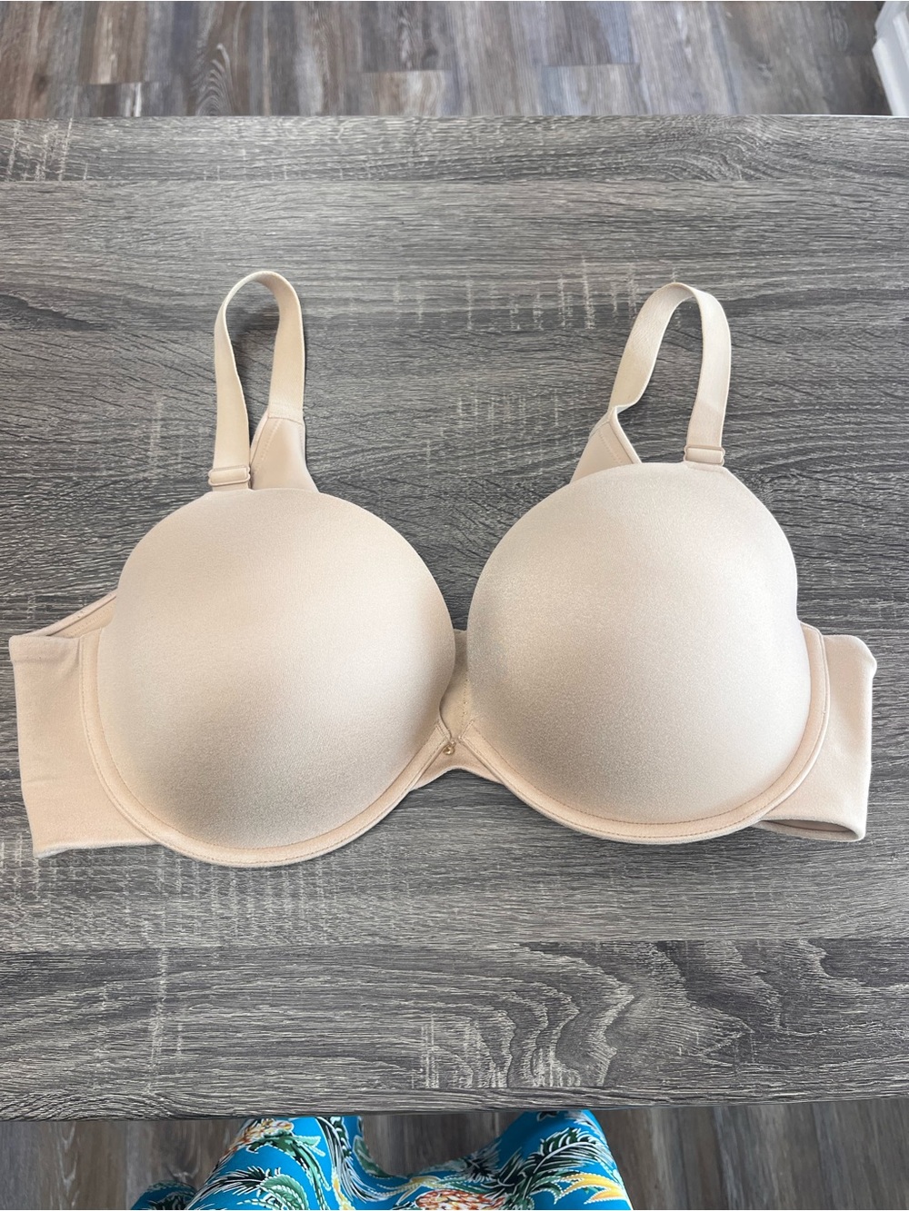 Cacique Light Beige Boost Plunge Nude
